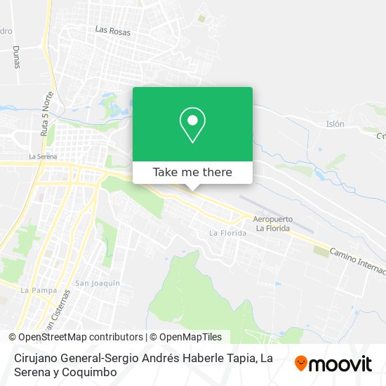 Cirujano General-Sergio Andrés Haberle Tapia map