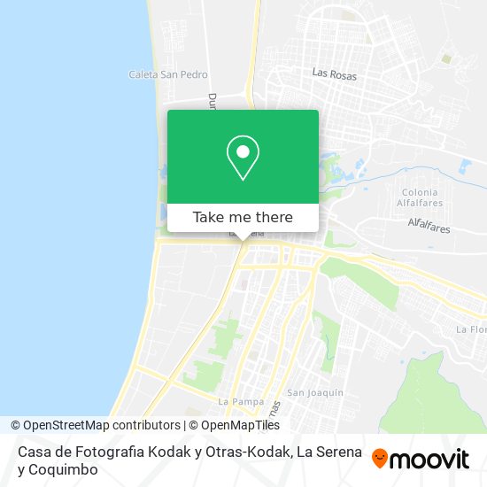 Casa de Fotografia Kodak y Otras-Kodak map