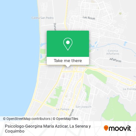 Psicologo-Georgina María Azócar map