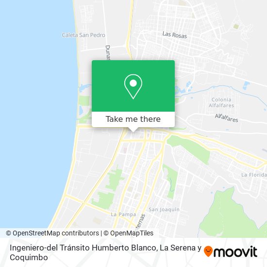 Mapa de Ingeniero-del Tránsito Humberto Blanco