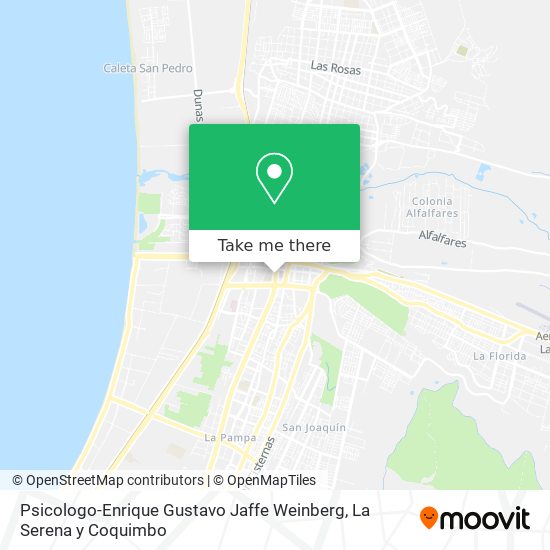 Psicologo-Enrique Gustavo Jaffe Weinberg map