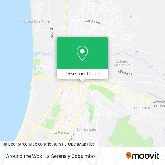 Around the Wok map