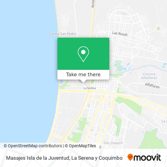 Mapa de Masajes Isla de la Juventud