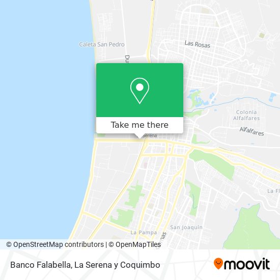 Mapa de Banco Falabella