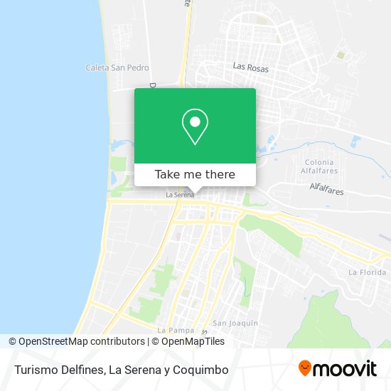 Mapa de Turismo Delfines