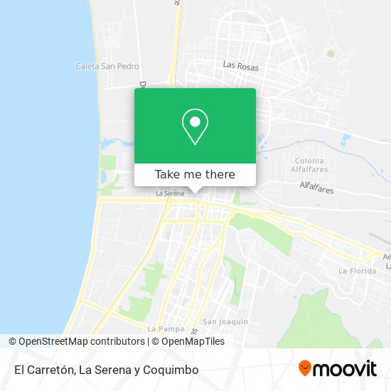 Mapa de El Carretón