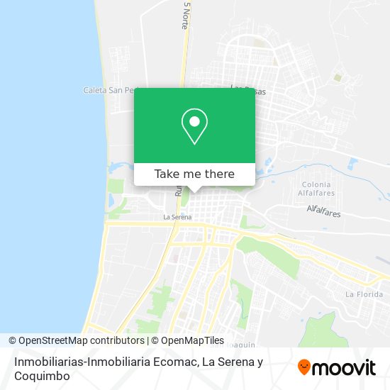 Mapa de Inmobiliarias-Inmobiliaria Ecomac