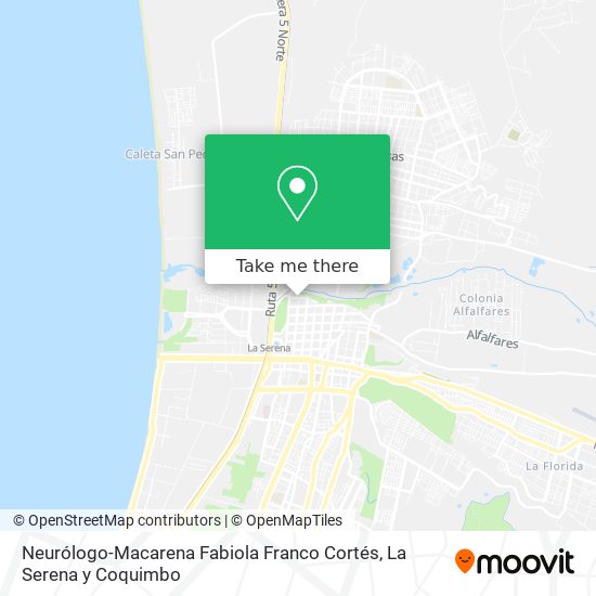 Neurólogo-Macarena Fabiola Franco Cortés map