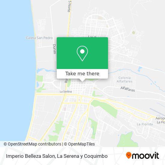 Imperio Belleza Salon map