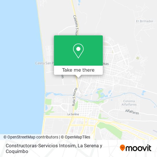 Constructoras-Servicios Intosim map
