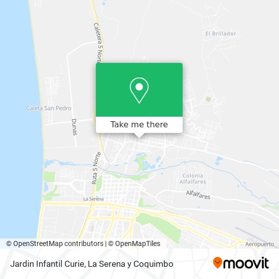 Jardin Infantil Curie map