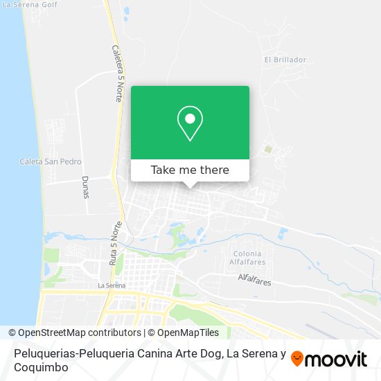 Peluquerias-Peluqueria Canina Arte Dog map