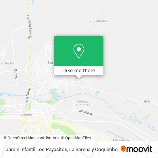 Mapa de Jardín Infantil Los Payasitos