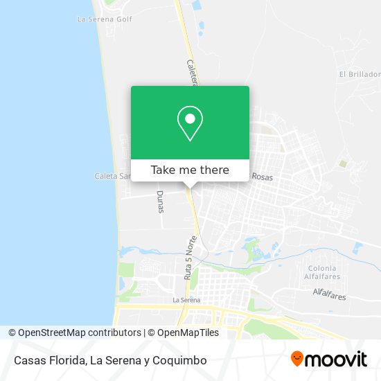 Mapa de Casas Florida