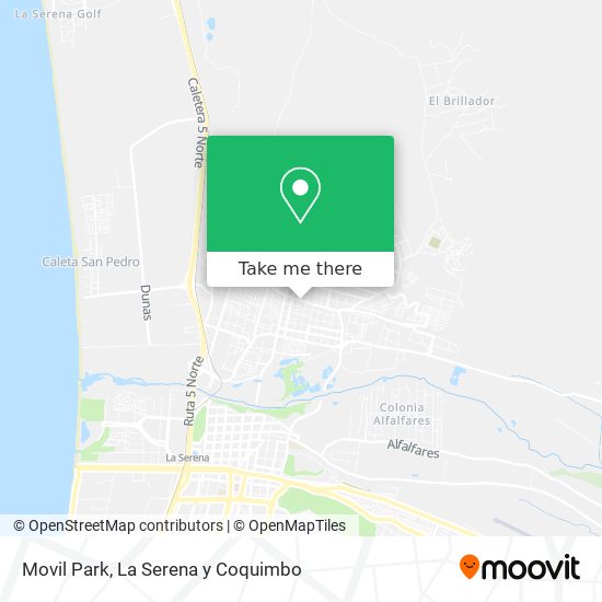 Movil Park map