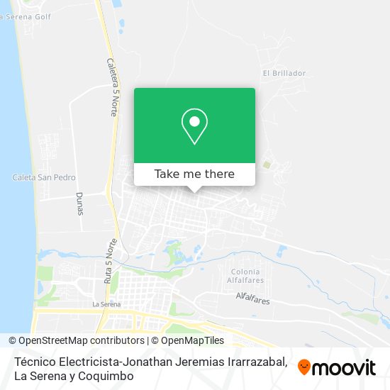 Técnico Electricista-Jonathan Jeremias Irarrazabal map