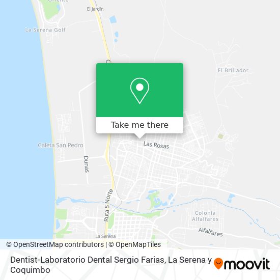 Mapa de Dentist-Laboratorio Dental Sergio Farias
