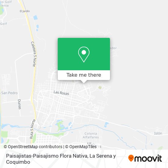 Mapa de Paisajistas-Paisajismo Flora Nativa