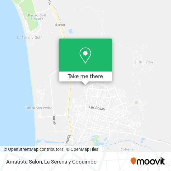 Mapa de Amatista Salon