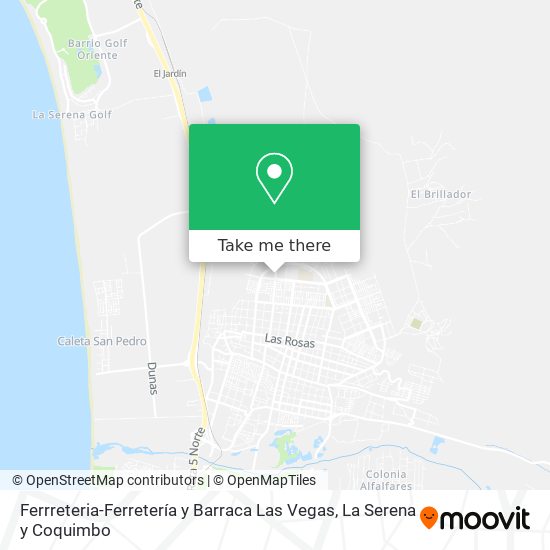 Ferrreteria-Ferretería y Barraca Las Vegas map