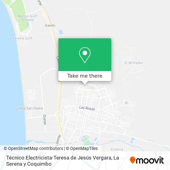 Técnico Electricista-Teresa de Jesús Vergara map
