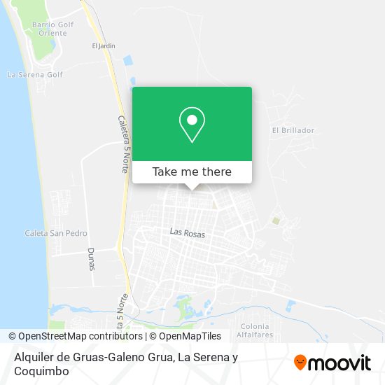 Alquiler de Gruas-Galeno Grua map