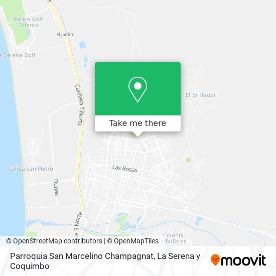 Mapa de Parroquia San Marcelino Champagnat