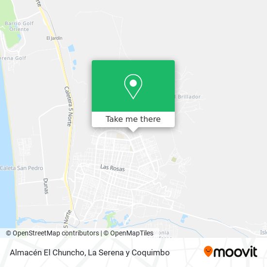 Almacén El Chuncho map