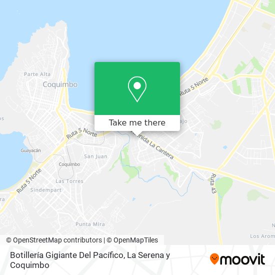 Botillería Gigiante Del Pacífico map