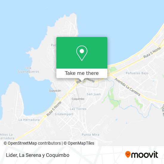 Mapa de Lider