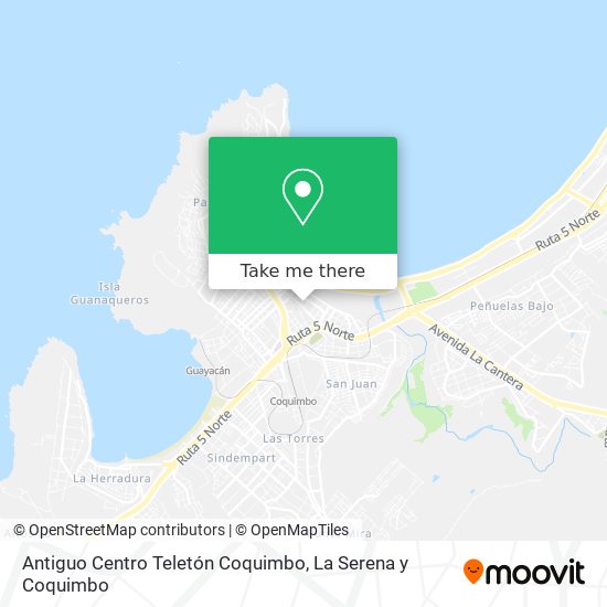 Antiguo Centro Teletón Coquimbo map