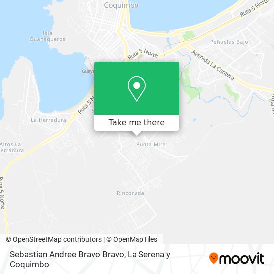 Sebastian Andree Bravo Bravo map