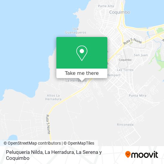 Peluquería Nilda, La Herradura map