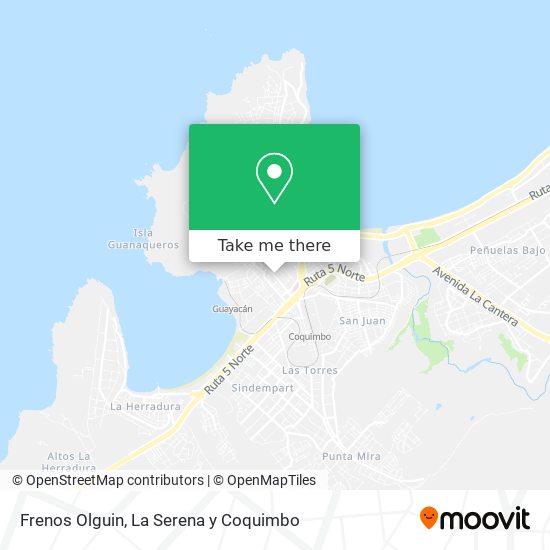 Frenos Olguin map