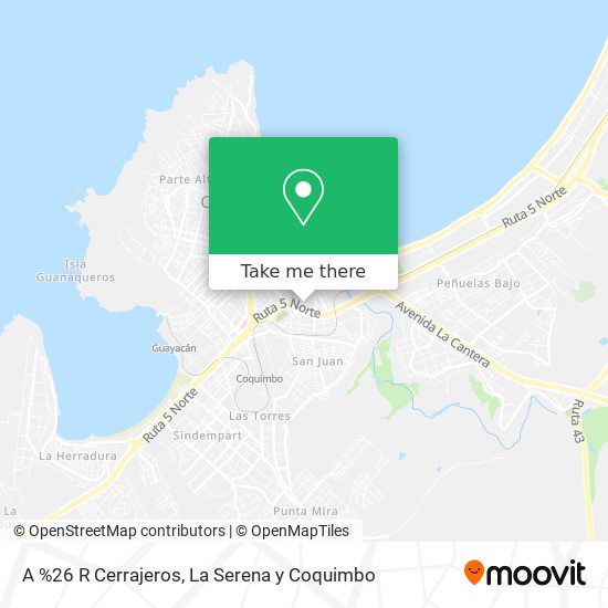 A %26 R Cerrajeros map