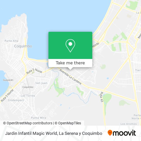 Jardin Infantil Magic World map