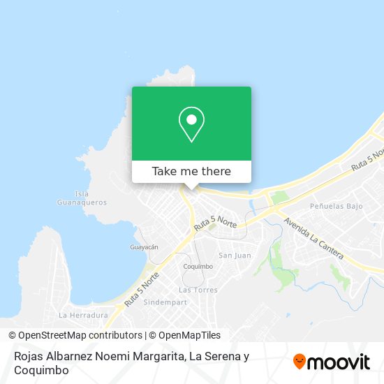 Rojas Albarnez Noemi Margarita map