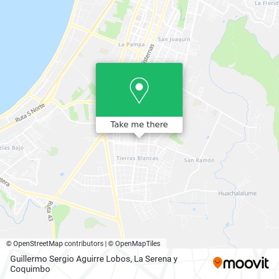 Mapa de Guillermo Sergio Aguirre Lobos