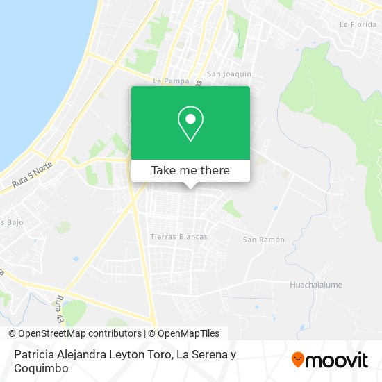 Mapa de Patricia Alejandra Leyton Toro