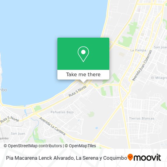 Mapa de Pia Macarena Lenck Alvarado