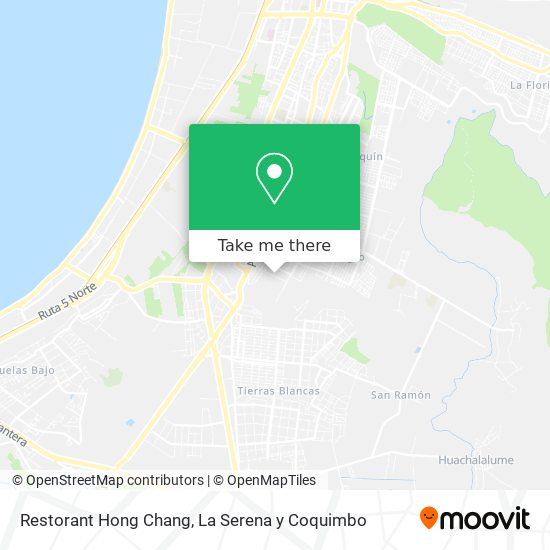 Restorant Hong Chang map