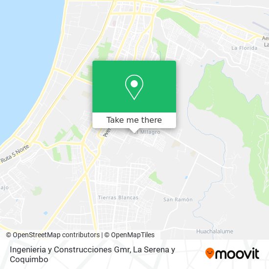 Ingenieria y Construcciones Gmr map