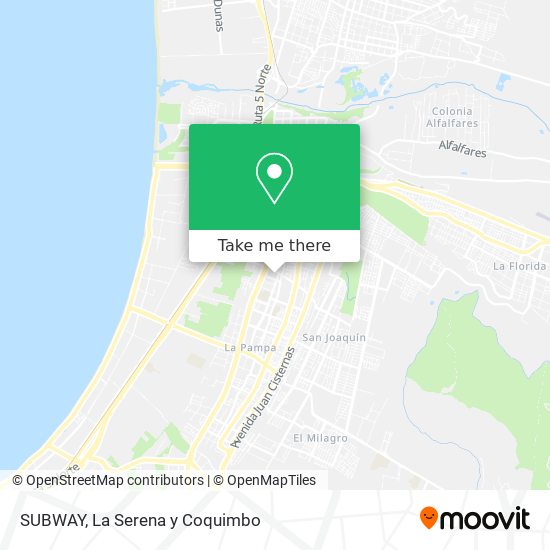 Mapa de SUBWAY