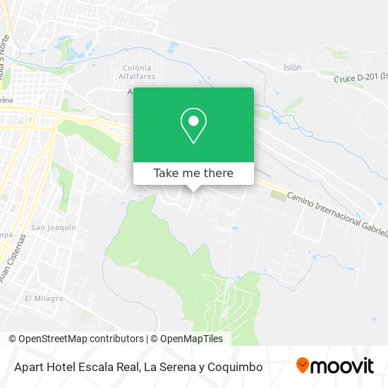Mapa de Apart Hotel Escala Real