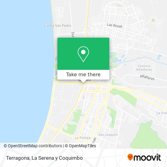 Terragona map