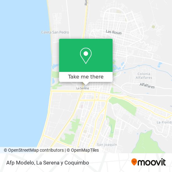 Afp Modelo map
