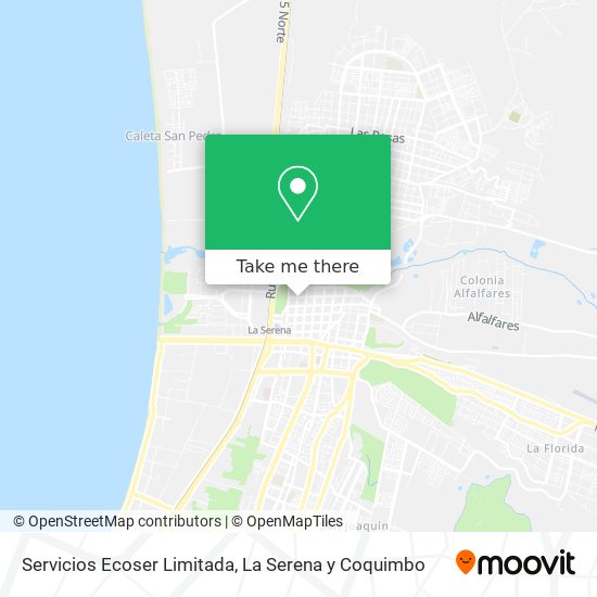 Mapa de Servicios Ecoser Limitada