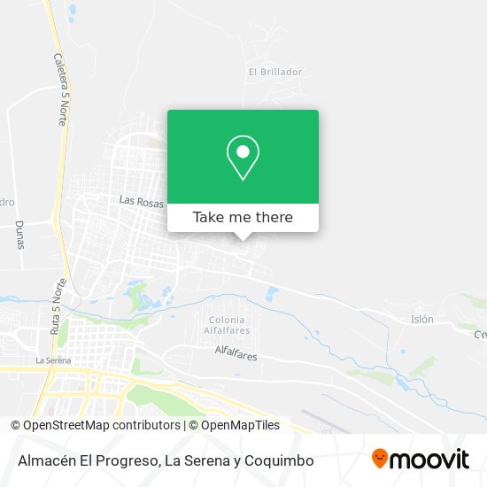 Almacén El Progreso map