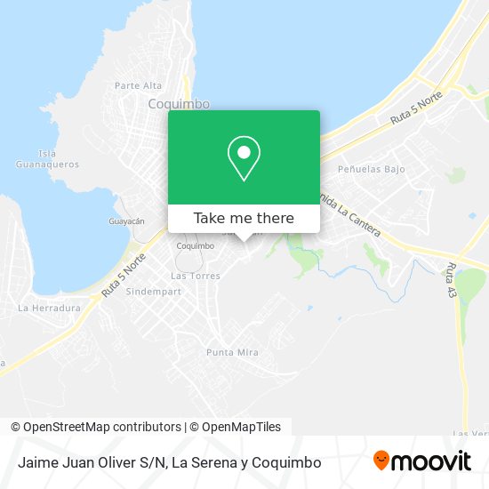 Mapa de Jaime Juan Oliver S/N