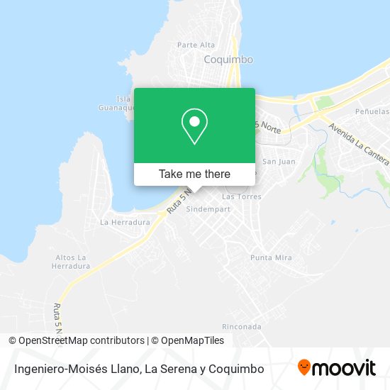 Ingeniero-Moisés Llano map